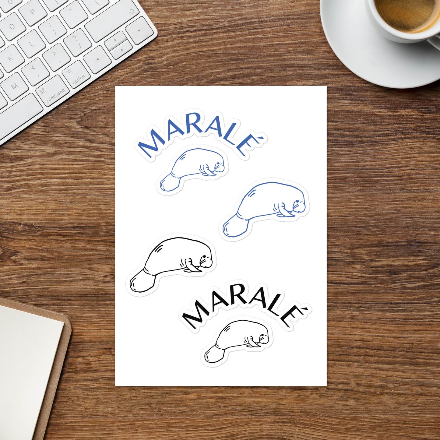 Maralé Manatee Sticker Sheet