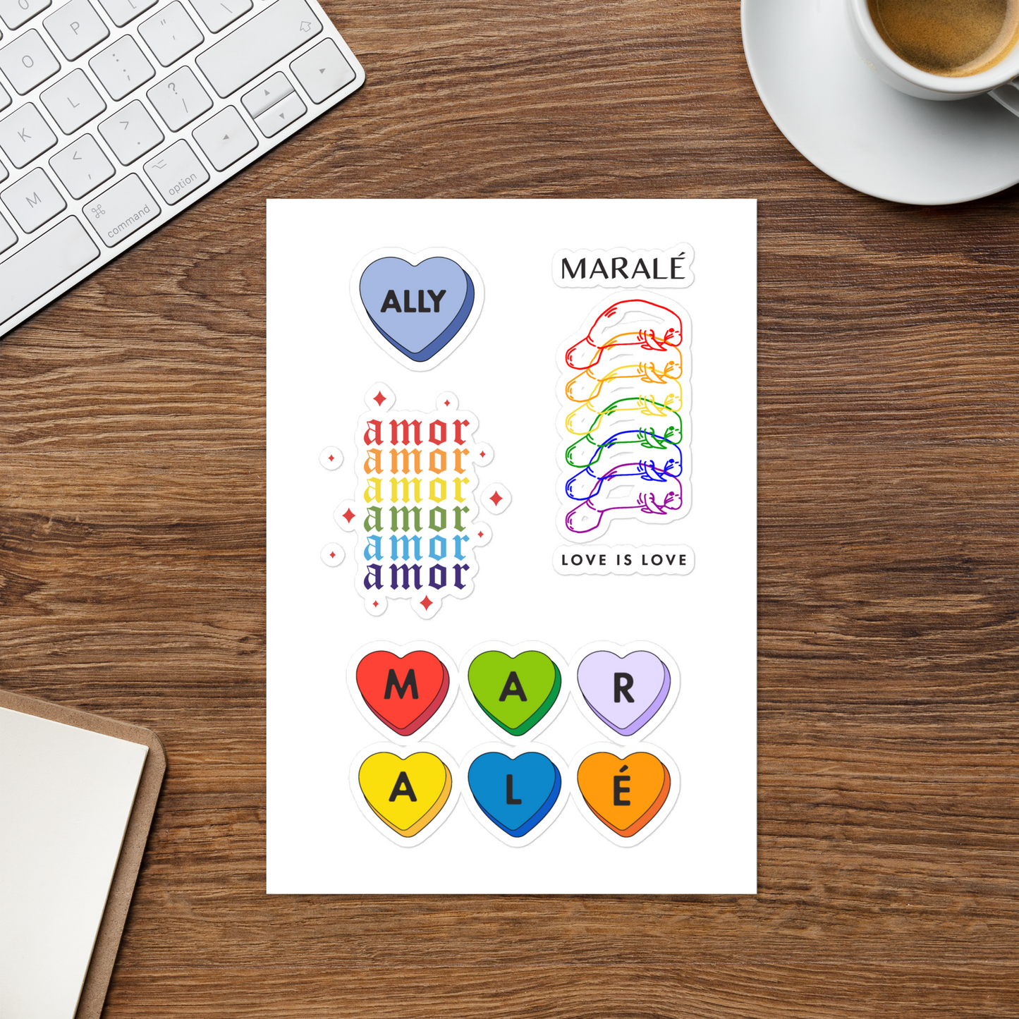 Pride Sticker sheet