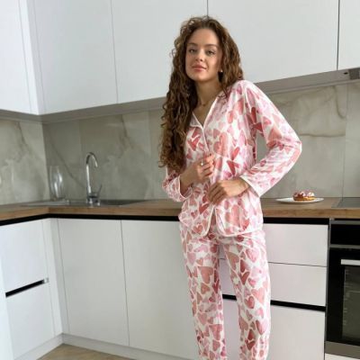 Пижамы - Пижамки со штанами DO2524-2XL photo