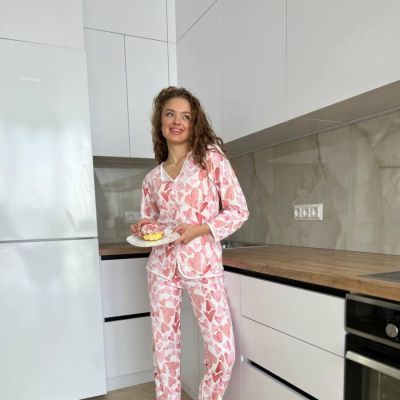 Пижамы - Пижамки со штанами DO2524-2XL photo