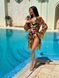 Парео пляжное с бахромой черное 2703/П5 photo 5